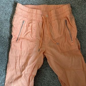 Athleta coral pants